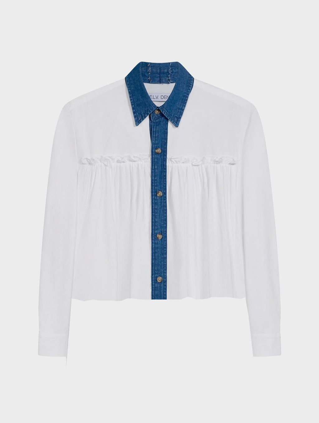 Celia Shirt Denim Cotton Poplin - ELV Denim