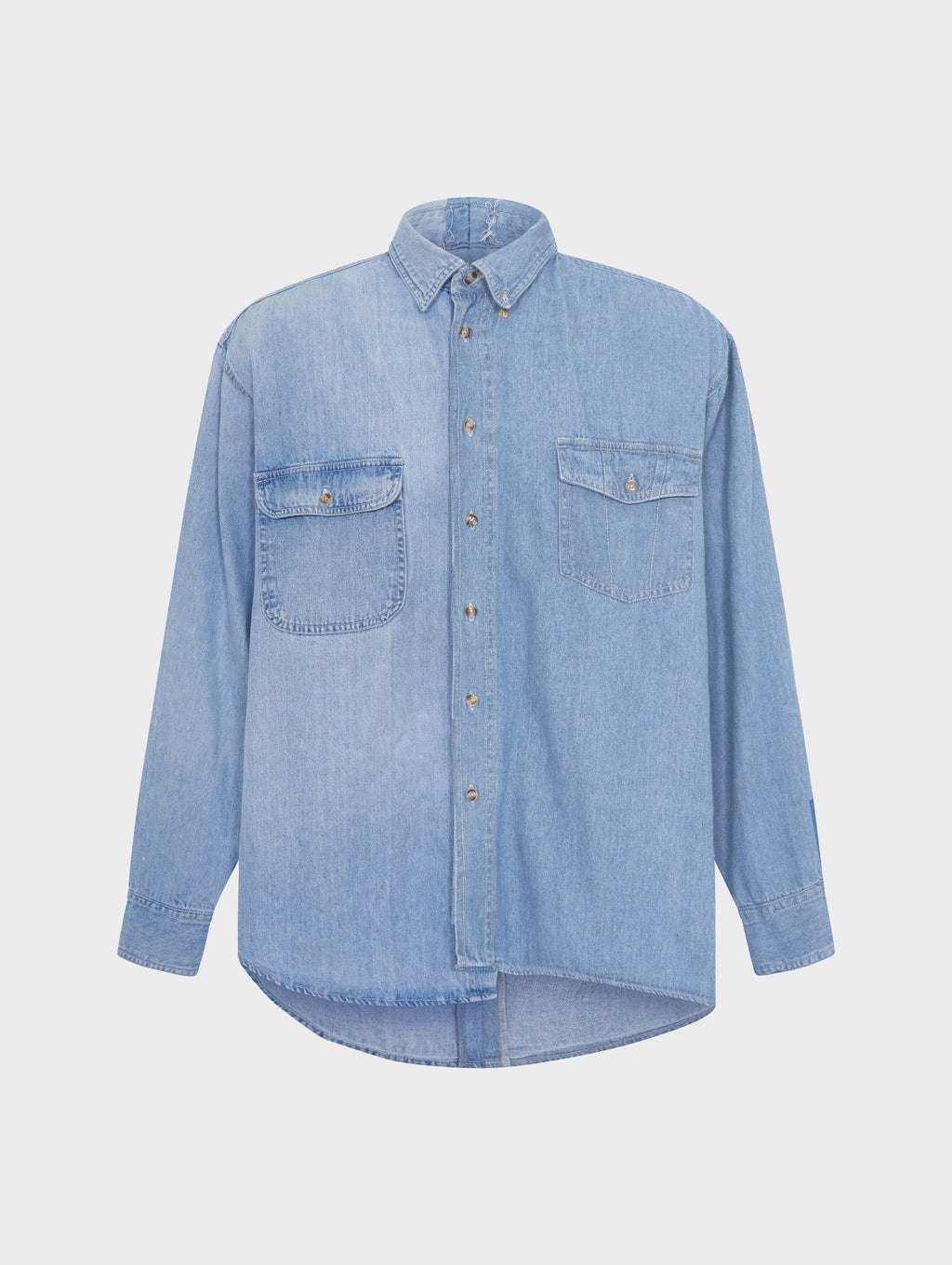 Classic Denim Shirt Light Blue - E.L.V. Denim