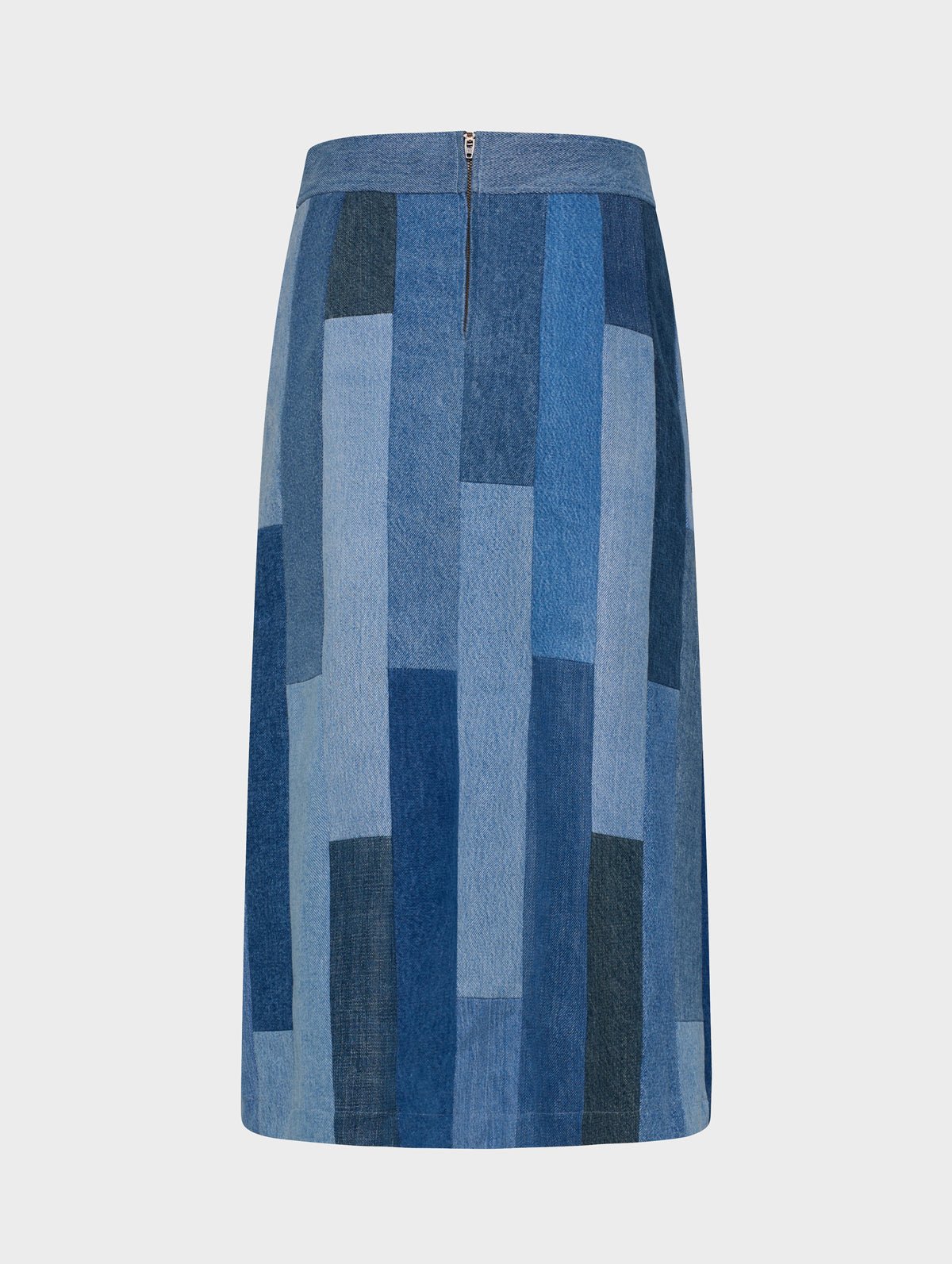 Gaby Skirt Tessellated Denim - ELV Denim