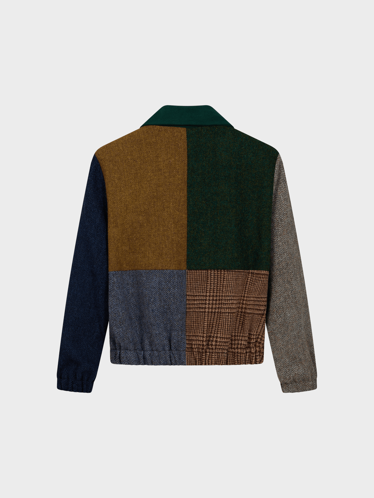 Kara Bomber Jacket Harris Tweed - ELV Denim