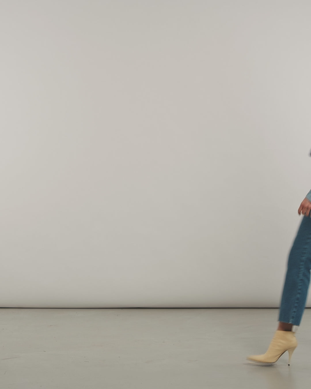 Flare Jean Mid Blue
