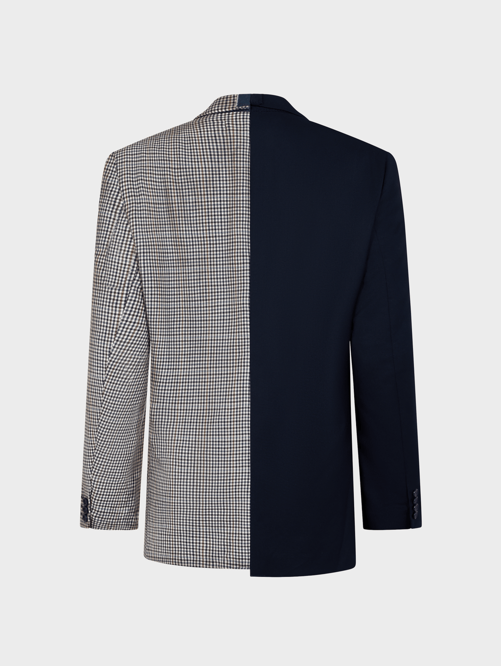 The Jamie Blazer Midnight Check Suiting - ELV Denim