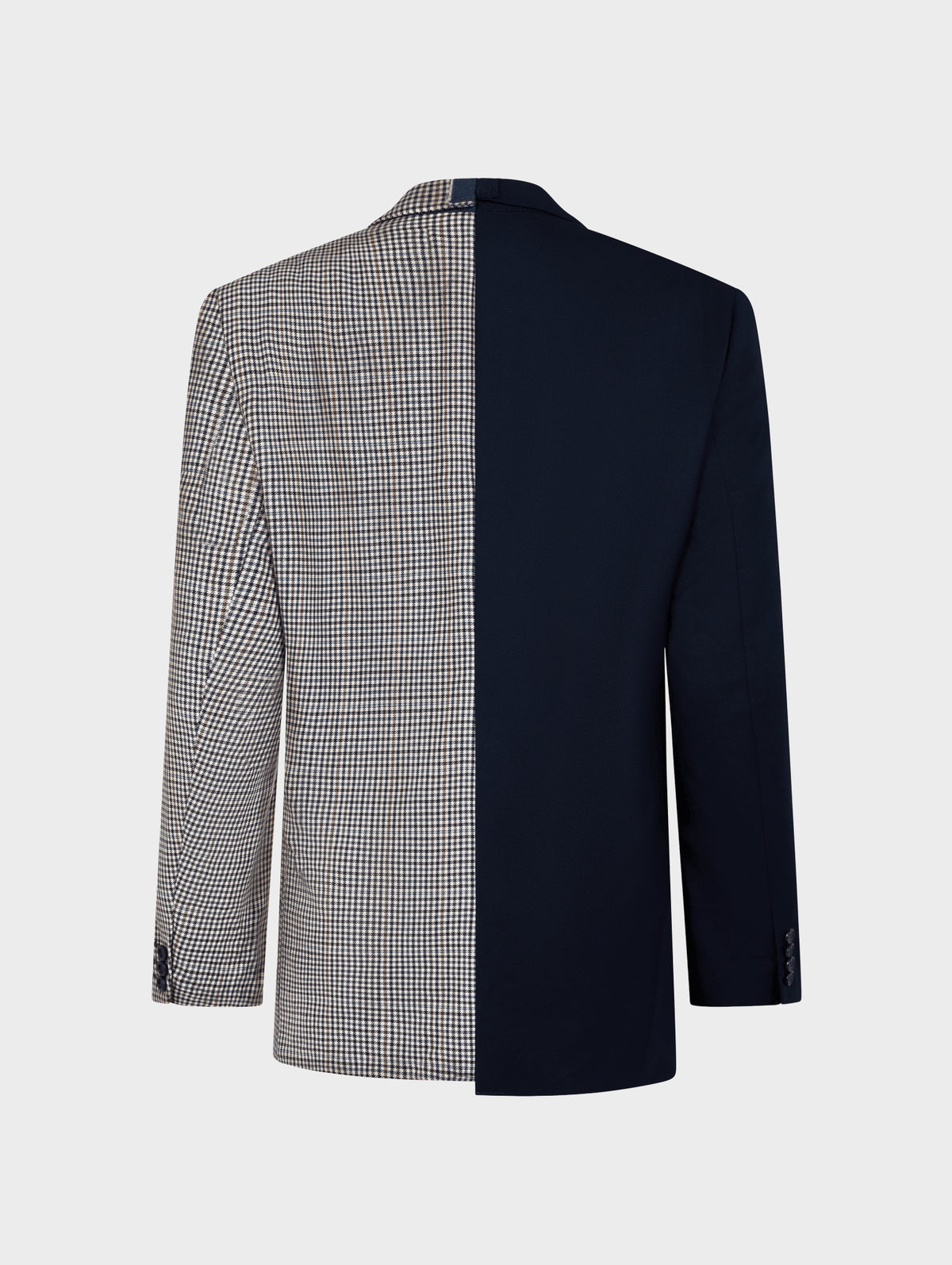 The Jamie Blazer Midnight Check Suiting - ELV Denim