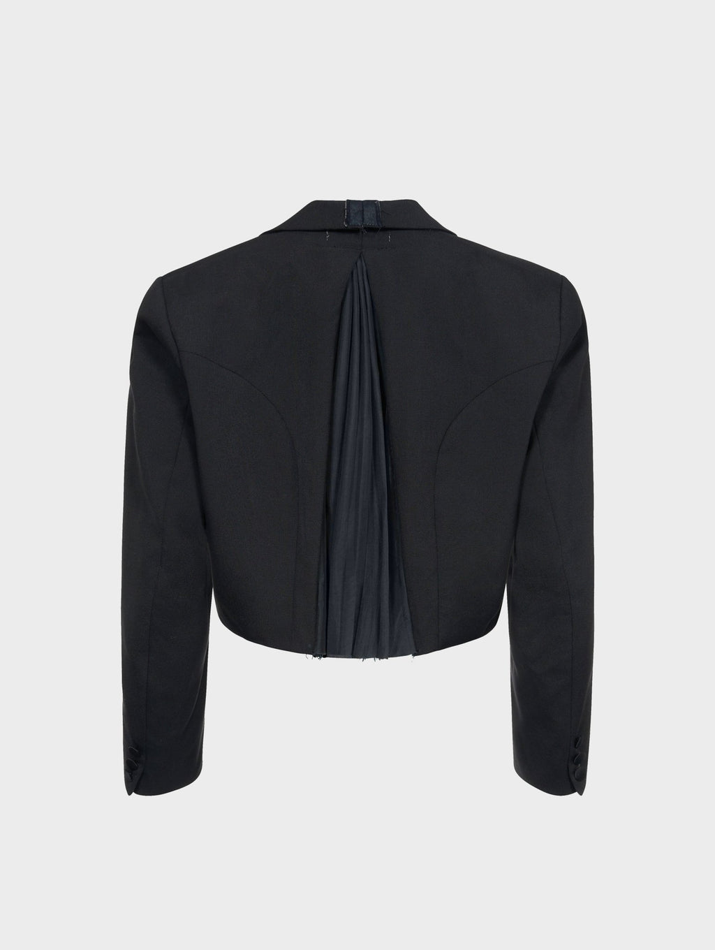 The Oversized Pleated Tux Jacket - E.L.V. Denim